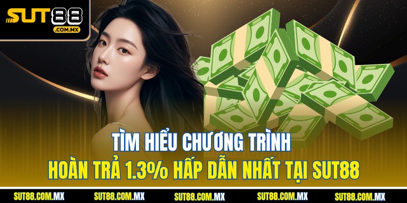 Tìm Hiểu Chương Trình Hoàn Trả 1.3% Hấp Dẫn Nhất Tại SUT88